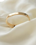 Magical Vintage Bangle Amethyst 14K Gold 1960s