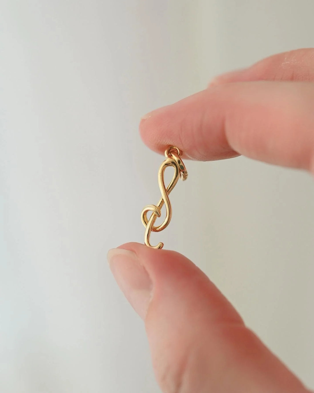 Key of G Pendant 14K Gold 1960