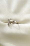 Antique Art Deco Old Cut Diamond Ring Silver and Gold