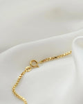 Perfect 15.25 Inches Italian Vintage Box Chain 18K Gold