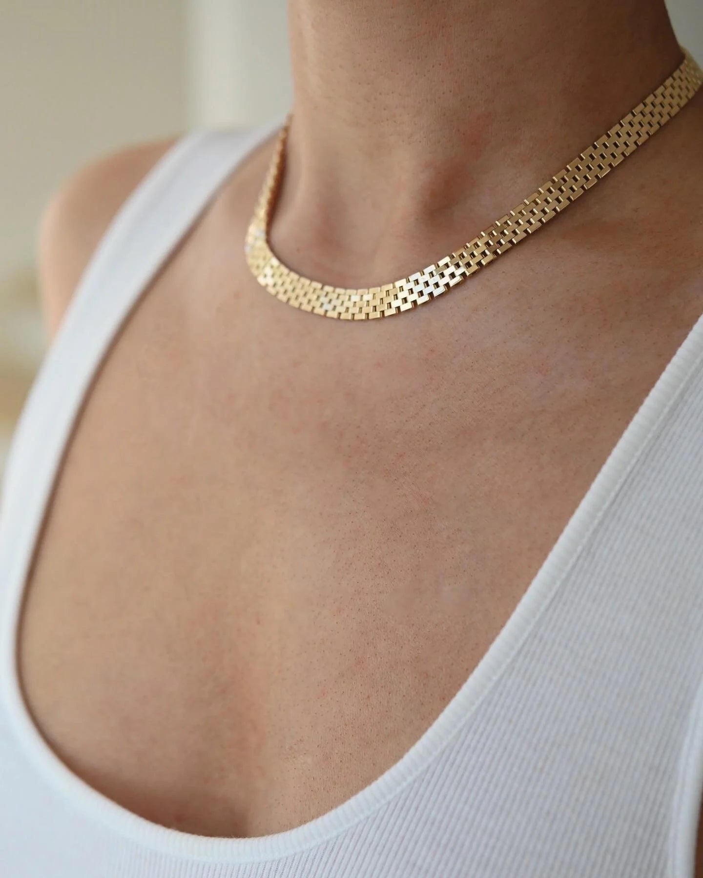 Swedish Vintage Dream Necklace 18K Gold 1959