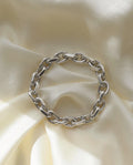 Gorg 72 Grams Danish Vintage Anchor Bracelet Sterling  Silver