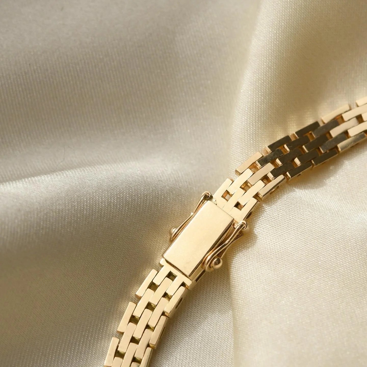 Gorgeous Sexy Brick Link Chain 29.5 Grams 14K Solid Gold