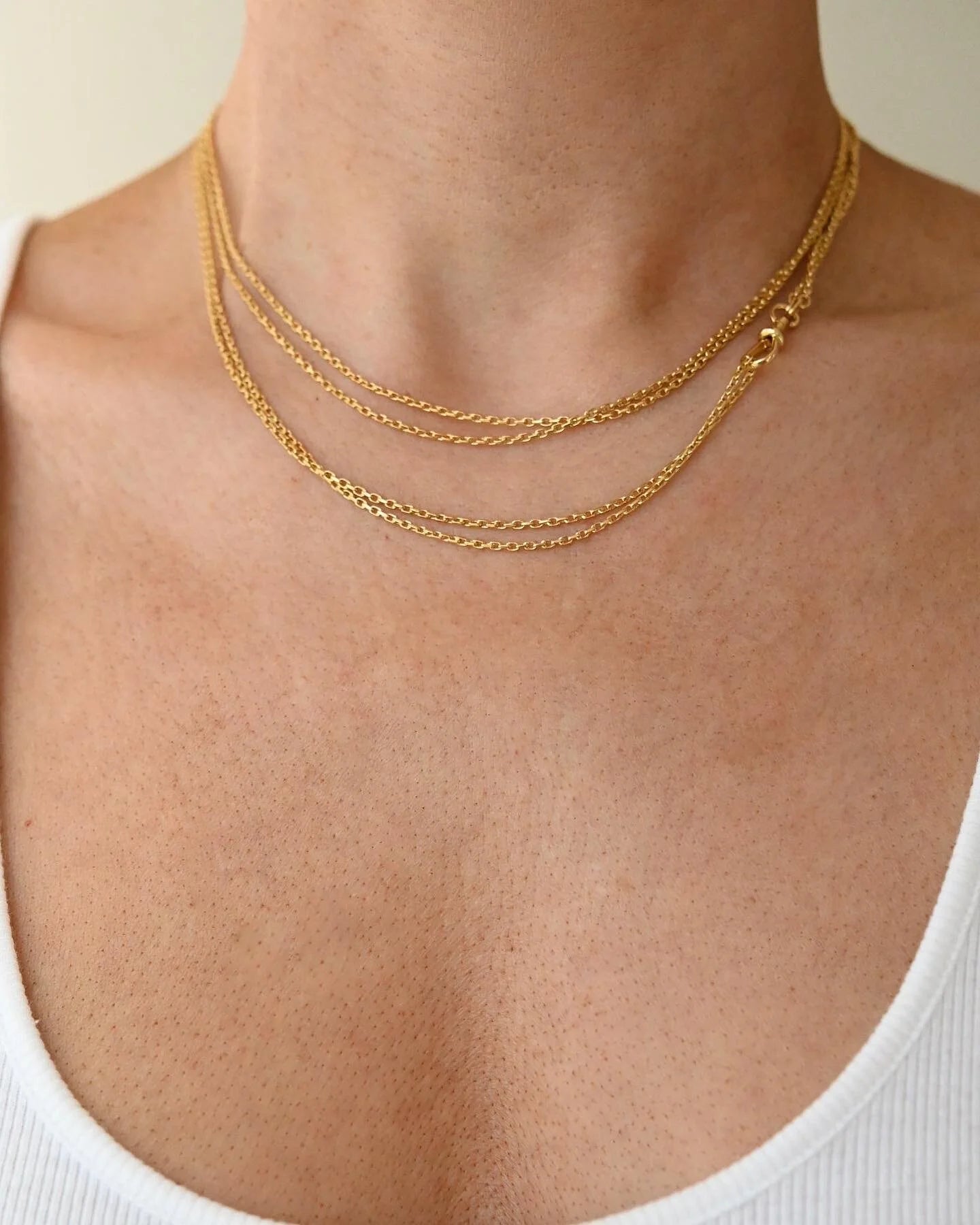 Versatile Amazing Antique Longguard Chain 18K Gold 1800s