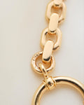 Extraordinary RARE Watch Chain Bracelet 18K Gold 1925