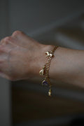 Superb Vintage Charm Bracelet 18K Gold Sweden 1958