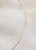 Stunning Sexy Vintage Wire Choker Collar 18K Gold Sweden 1970s