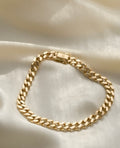 Substantial Danish Curb Link 14K Gold 20 Grams