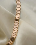 Rare Italian Vintage Necklace in 18K Rose Gold 1970s