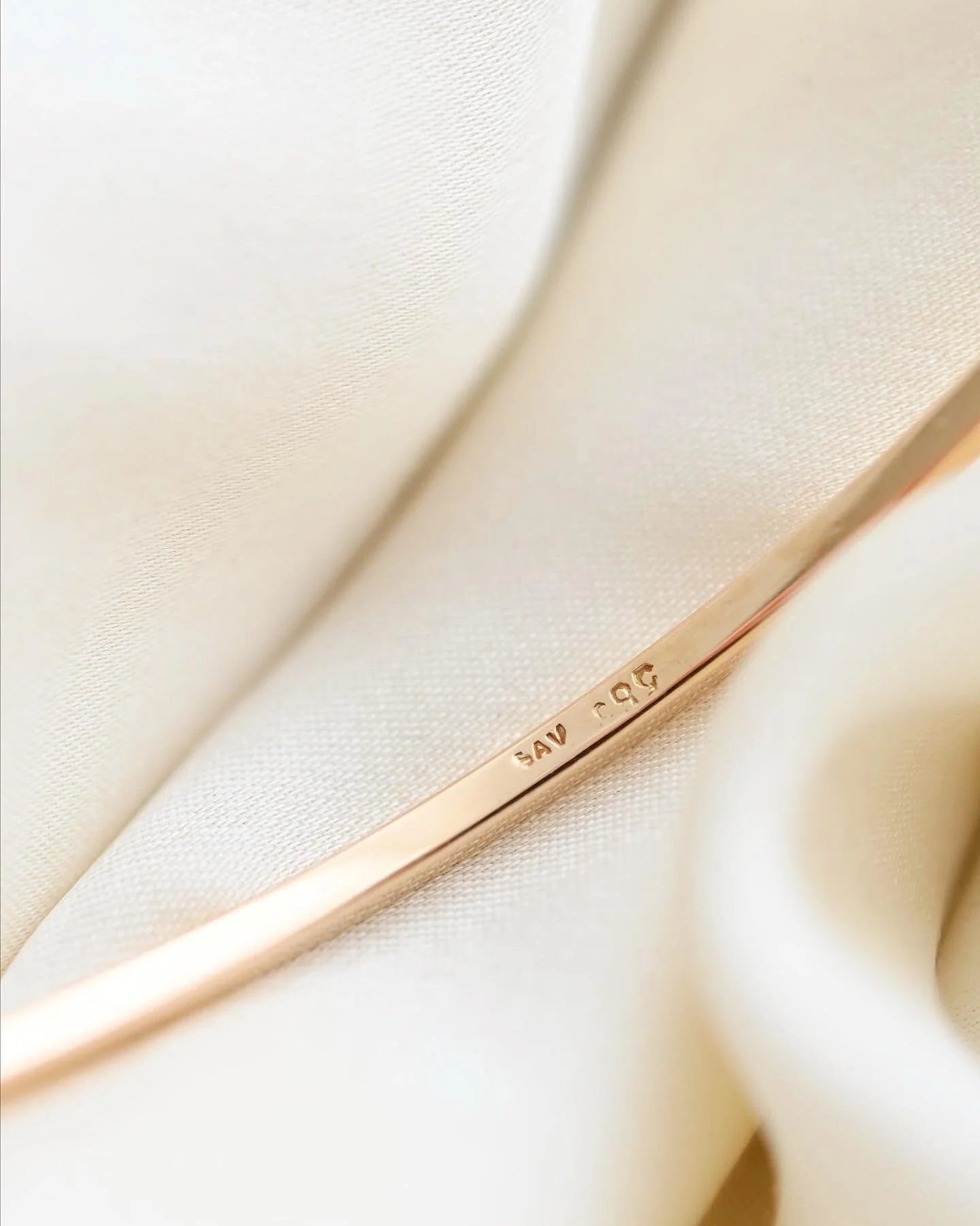Selling Seperately! Timeless, Perfect Danish Vintage Bangles 14K Gold 1960s