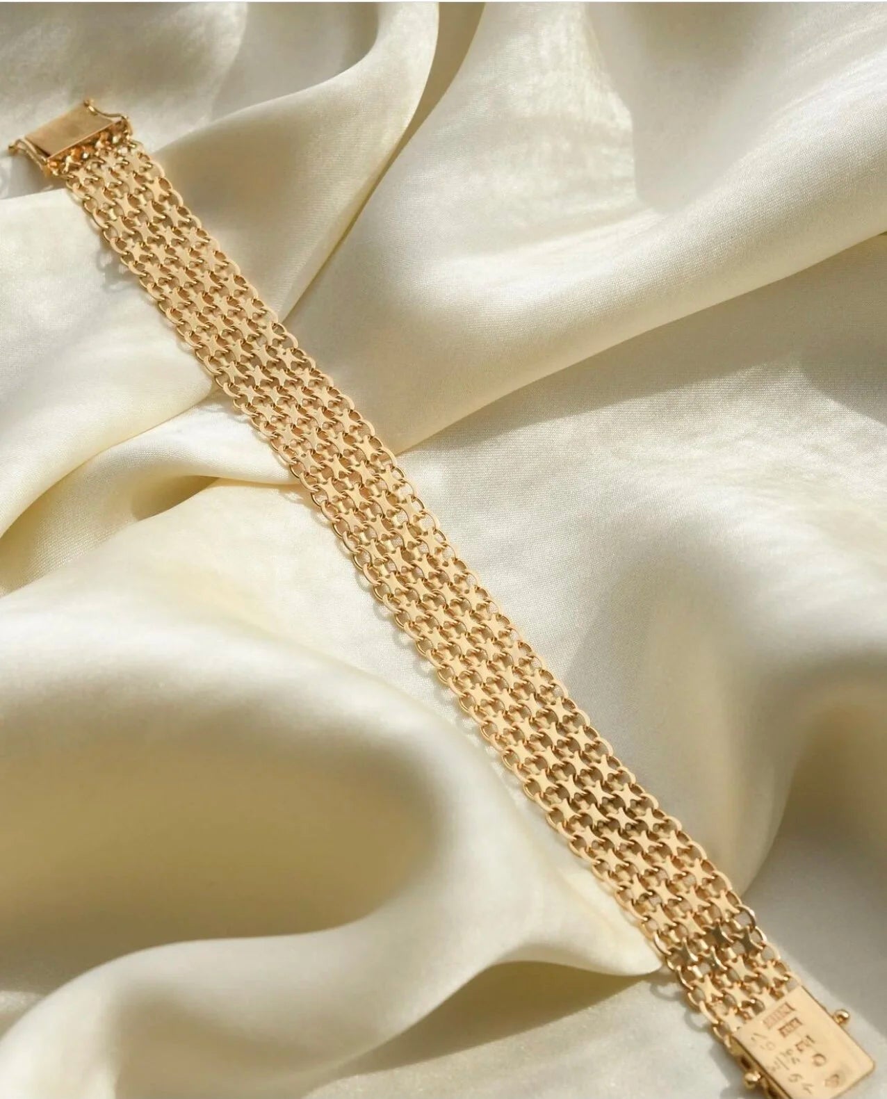 Sublime X link Bracelet 18K Gold 1954