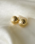 Big Vintage Earrings 14K 1980s
