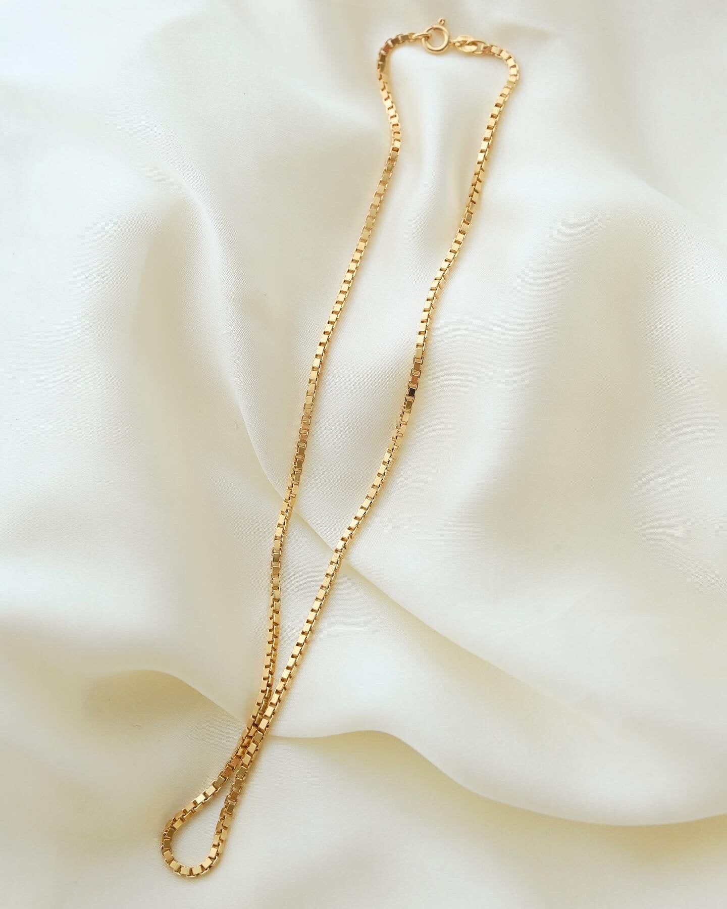 Gorg Super Substantial Box Chain 18K Gold