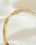 Special Release! (Number 5) Sublime 43 Grams Danish Vintage Geneva Link Necklace 14K Gold 1960