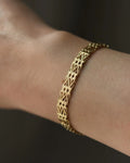 Stunning Danish Vintage Bracelet 14K Gold 1960s