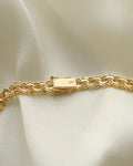 Chunky Bismarck Chain 16.5 Inches 14K Gold 1960s