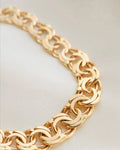 Swedish Vintage Mid Century Necklace 18K Gold