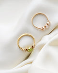 Gorg Antique Old Cut Diamond Rings 18K Gold Beg. 1900s