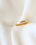Beautiful Antique 7 Stone Diamond Band 18K Gold 1940s