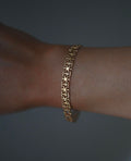 Incredible Star Link Bracelet 18K Gold Sweden 1964