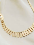 Sexy Fringed Cleopatra Necklace 14K Gold 1960