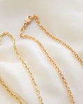 Italian Vintage Biker Chain 18K Rose Gold