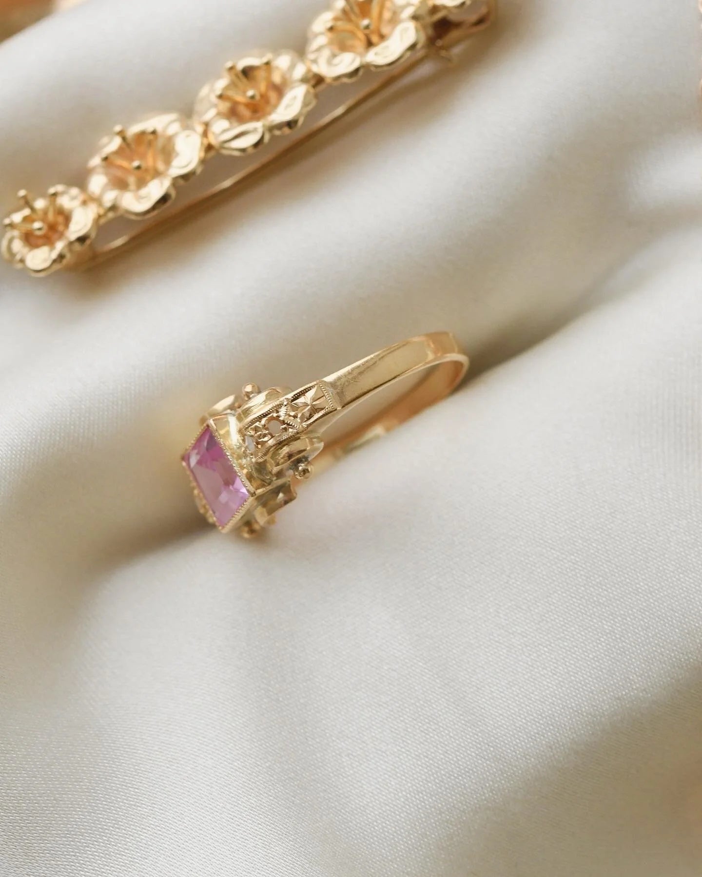 The Cutest French Antique Ring 18K Gold 1930s