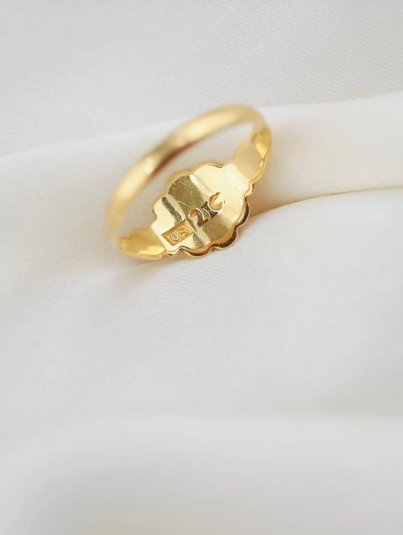 Magical Historic Treasure Blossom Ring 21K Gold Mid to Late 1800s