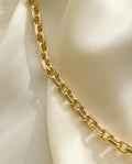 Glowing Vintage Anchor Chain 14K Gold