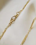 Cute Vintage Watch Chain Choker 14K Gold