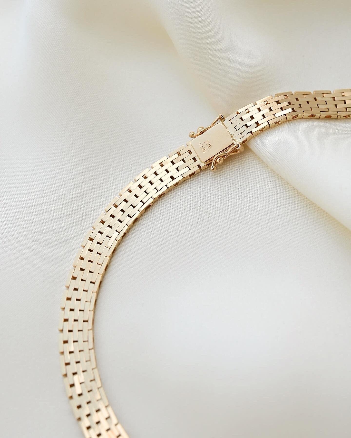 Magical Big Heavy 19.75 Inches Danish Vintage Necklace 1960s
