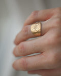 Rare Vintage Cigar Band 18K Gold 1975