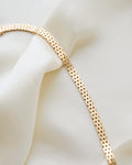 Rare Longer Danish Cleopatra Necklace 14K Gold 1960