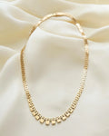 Magical Rare Baby Brick Link Necklace 14K Gold 1970s