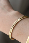Perfect Geneva Link Vintage Necklace 14K Gold 36.6 Grams