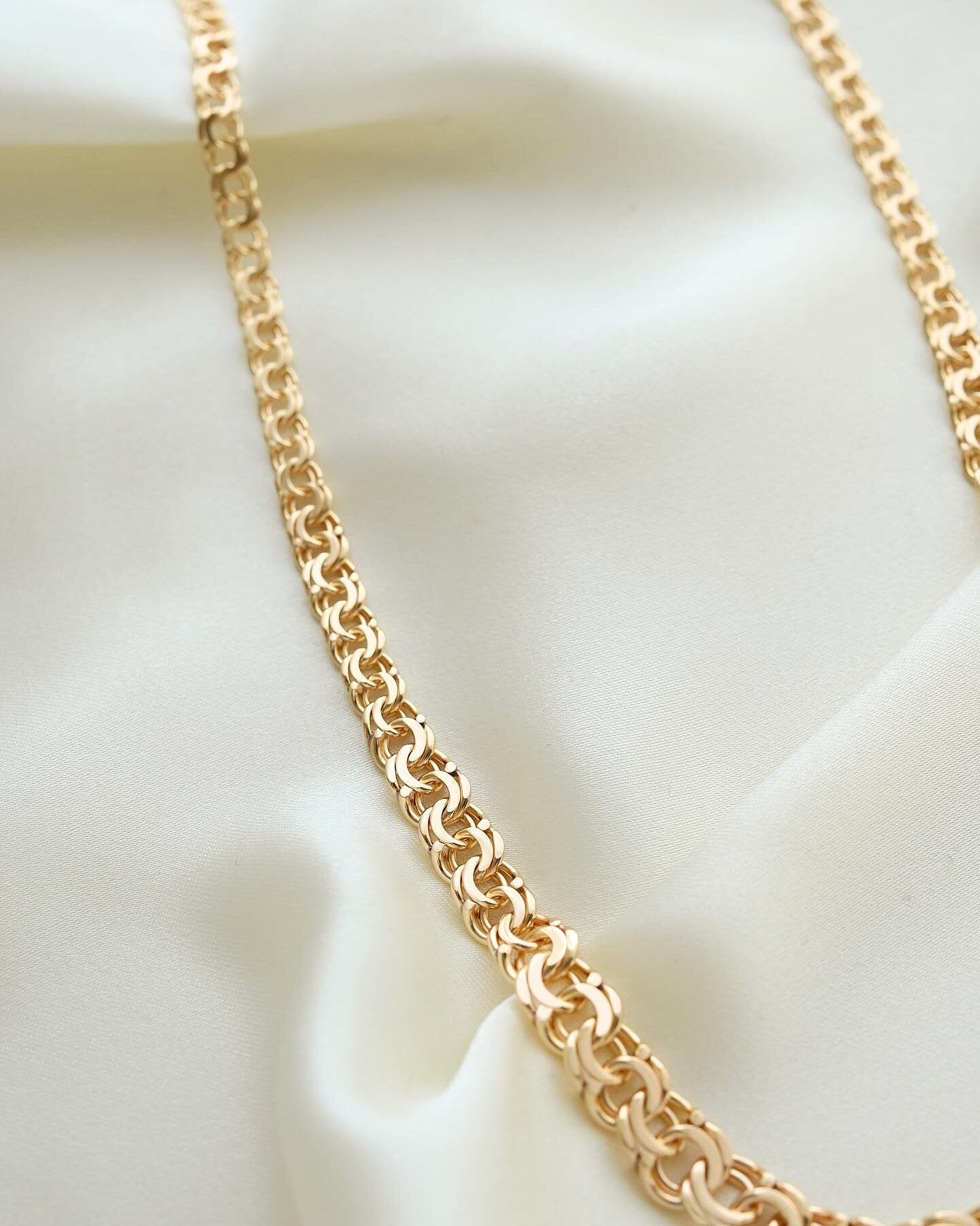 Magical Bismarck Necklace by Holger Holden 1969 18K Gold