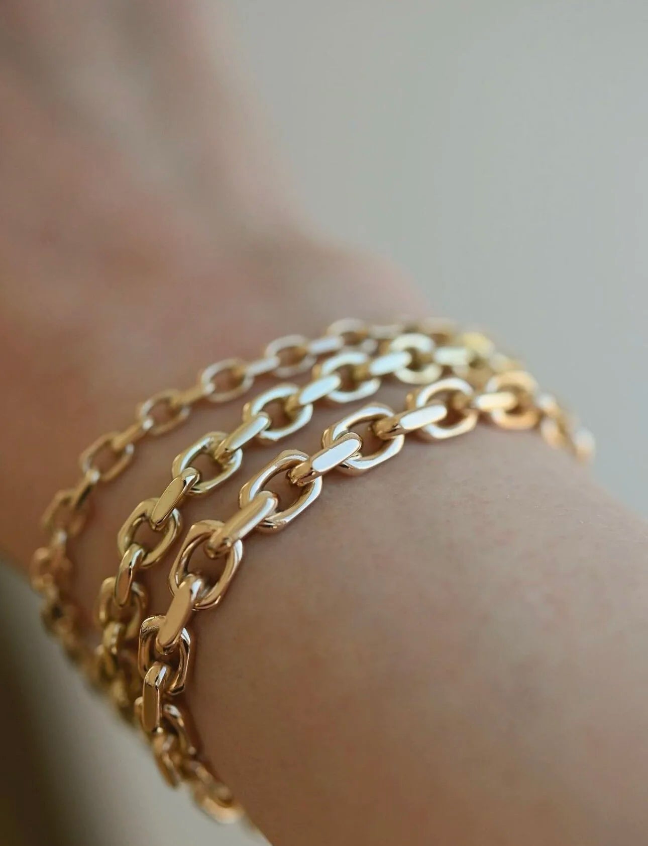 Gorgeous Danish Vintage Bracelets 14K Gold Mid 1900s