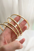 OMJ FINE JEWELRY : The Heirloom Bangle 14K Gold