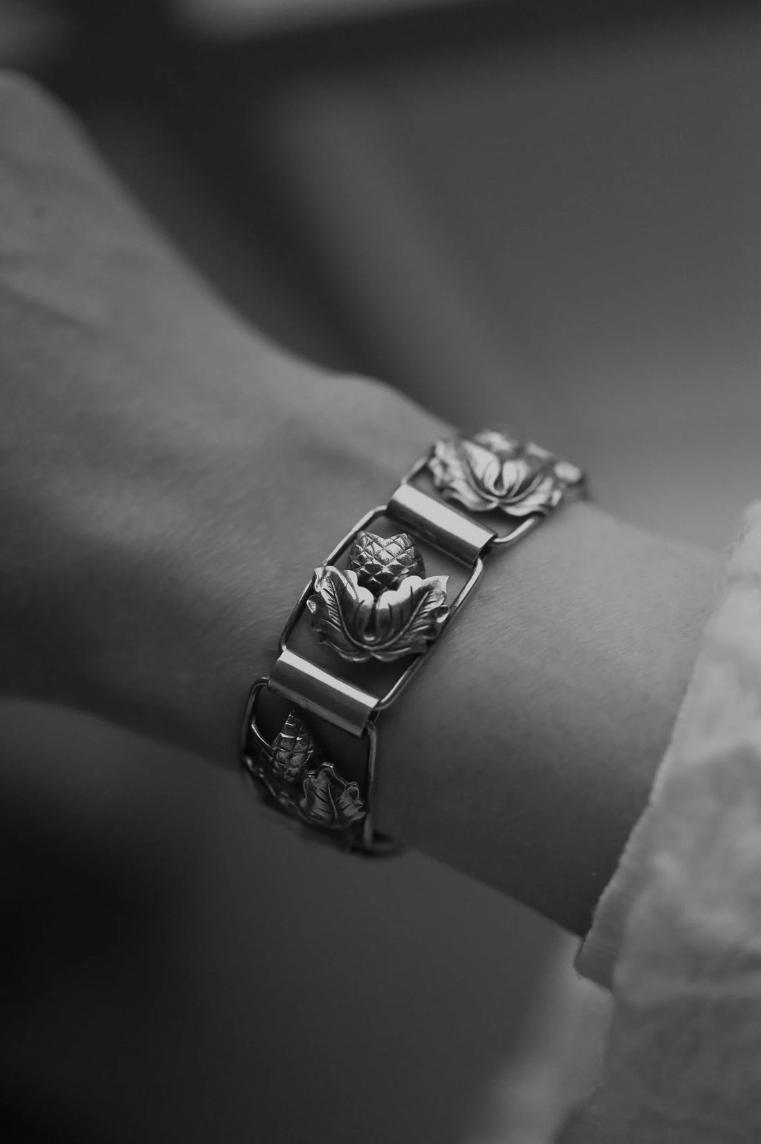 Art Deco Silver Bracelet 1938 Sweden