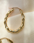Gorg Twisted Vintage Hoops 18K gold
