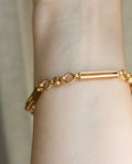 Gorgeous Antique Watch Chain Bracelet 18K Gold