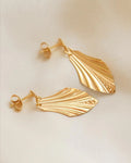 Gorgeous Vintage Earrings 18K Gold 1950s
