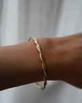 The Never Take Off Bangle Vintage 14K Gold