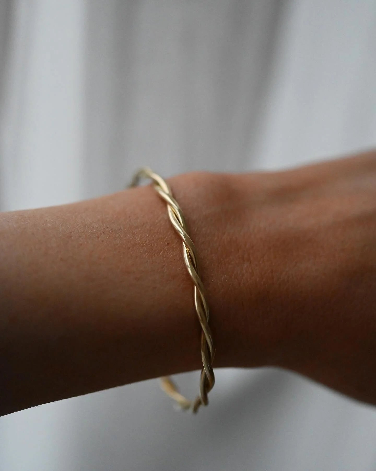 The Never Take Off Bangle Vintage 14K Gold