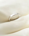 The Most Beautiful Diamond Vintage Band 0.41 Carat 1965