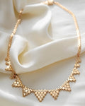 Incredible Sexy Italian Vintage Necklace 18K Gold