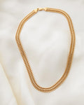 Gorgeous Italian Fancy S Link Necklace 18K Gold