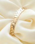 Everyone Will Compliment You Vintage Bracelet w Octagon Links 14K Gold 1960