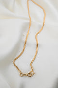 Extraordinary Beautiful Heavy Antique Watch Chain Necklace 18K Gold 1920s Sweden