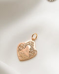 Big Antique Spanish Madonna Pendant w Diamonds 18K Gold 1908